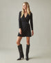 Women's Wrap Dress - Black